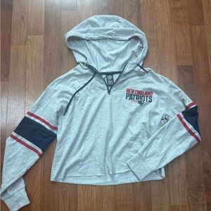 New England Patriots Gray Hoodie